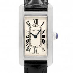 Cartier Tank Americaine  19.0 x 35.0MM WB707331 18K White Gold W